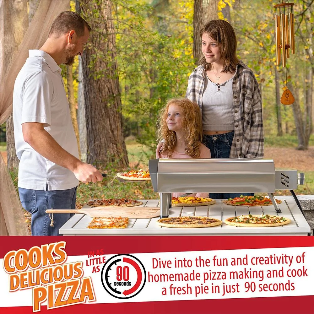 Deco Chef Outdoor Gas Pizza Oven Portable Stainless Open Box + 1 Year Warranty - Image 10