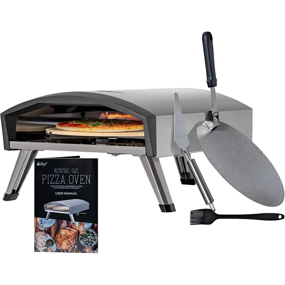 Deco Chef Outdoor Gas Pizza Oven Portable Stainless Open Box + 1 Year Warranty - Image 3