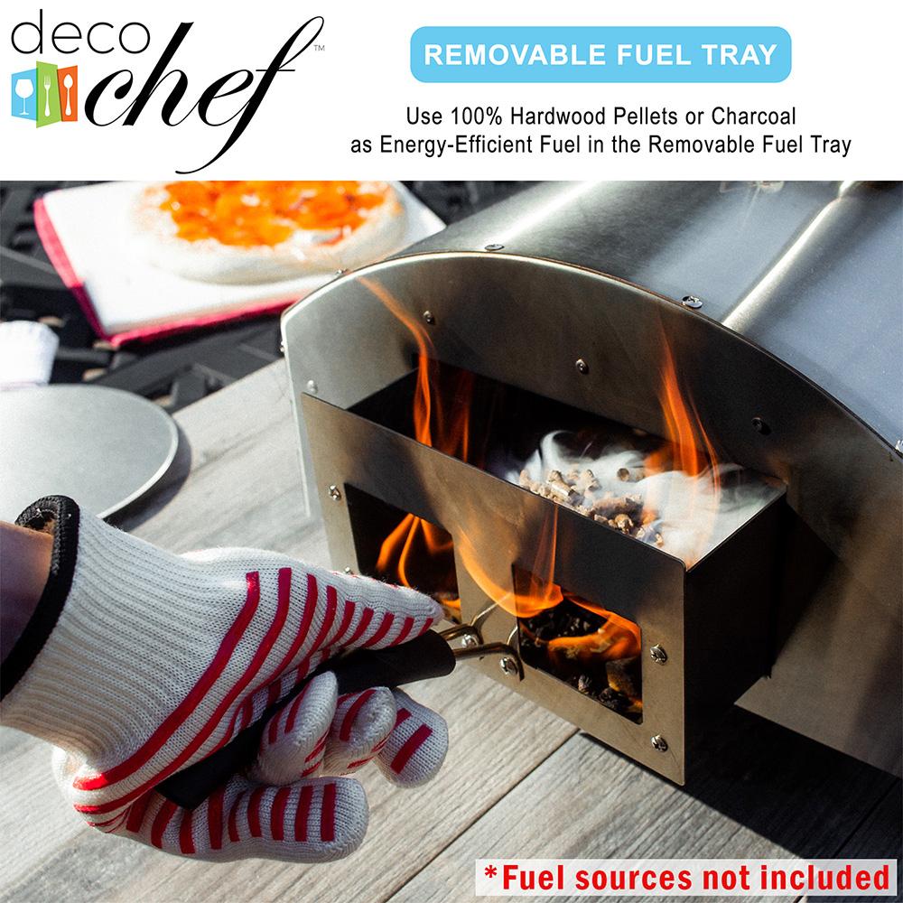 Deco Chef Portable Outdoor 2-in-1 Pizza and Grill Oven (Open Box) + 1 Year Warranty - Image 12