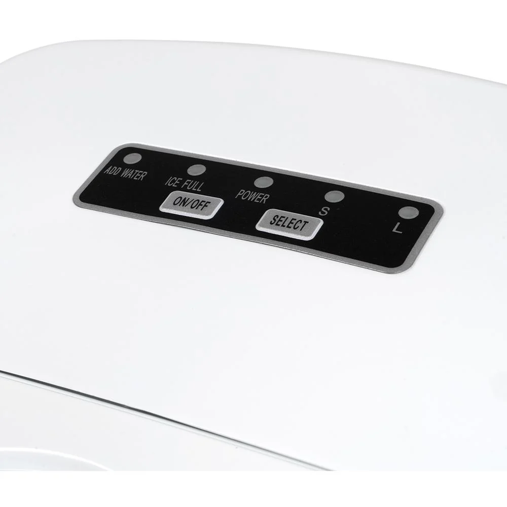 Deco Chef White Compact Electric Ice Maker | Top Load | 26 Lbs Per Day (Open Box) - Image 10