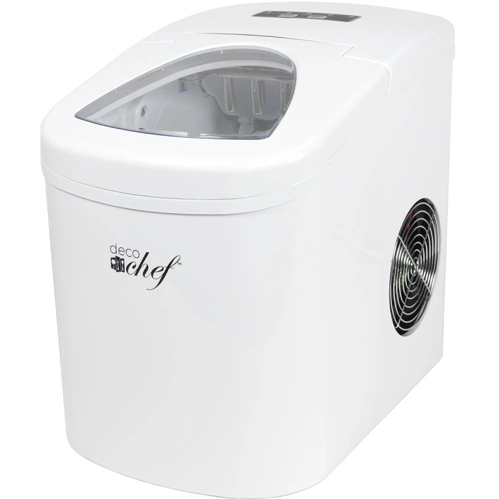 Deco Chef White Compact Electric Ice Maker | Top Load | 26 Lbs Per Day (Open Box) - Image 11