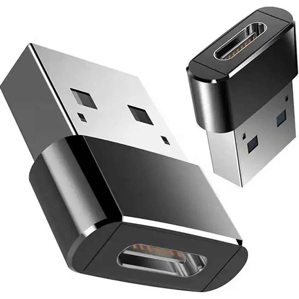 Deco Essentials Converter Adapter Type C Adapter, Type-C USB C Female To USB2.0 USB 2.0 A Male