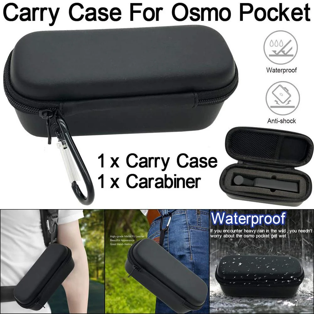 Deco Essentials DJI Osmo Pocket Hard Shell Waterproof Carrying Case Open Box - Image 7
