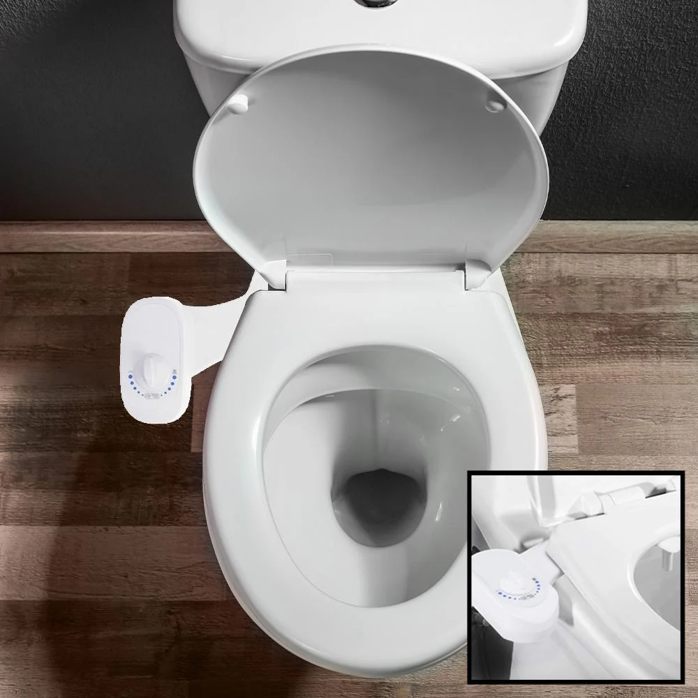 Deco Essentials Non-Electric Single Nozzle Toilet Seat Bidet for Standard 15/16" - Image 10