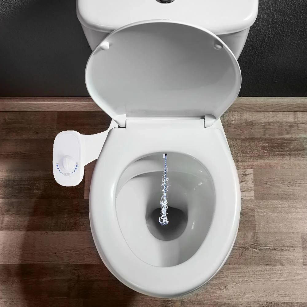 Deco Essentials Non-Electric Single Nozzle Toilet Seat Bidet for Standard 15/16"  - Open Box - Image 4