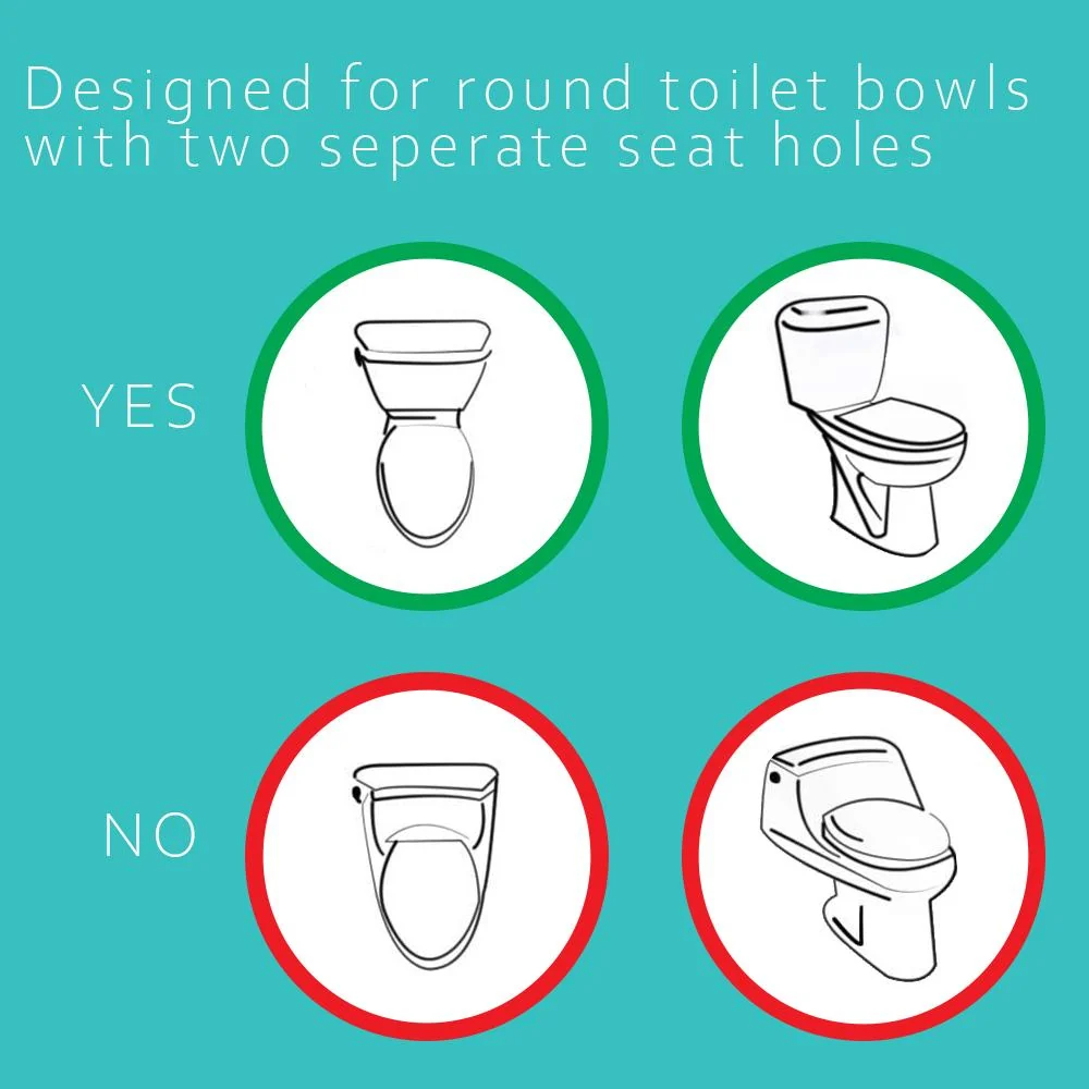 Deco Essentials Non-Electric Single Nozzle Toilet Seat Bidet for Standard 15/16"  - Open Box - Image 7