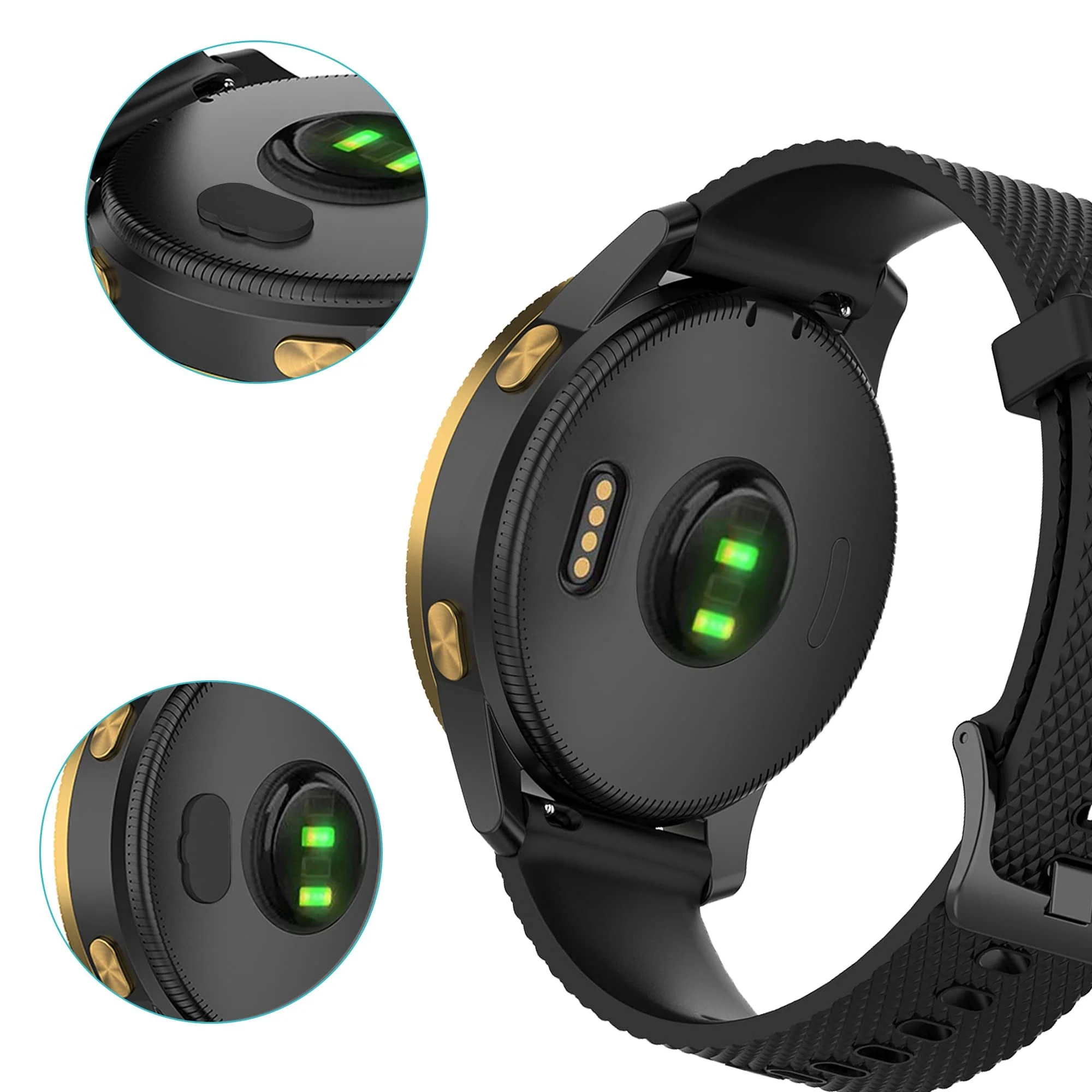 Deco Essentials Silicone Dust Cover for Garmin Watch -  3 Pack - Image 5