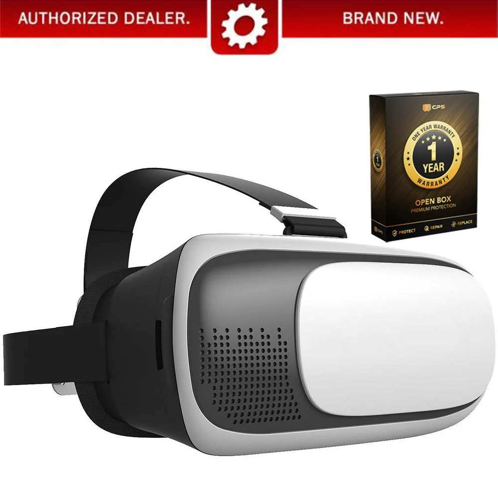 Deco Essentials VR Viewer for 3.5"-6" Android & iPhones Open Box+1 Year Warranty