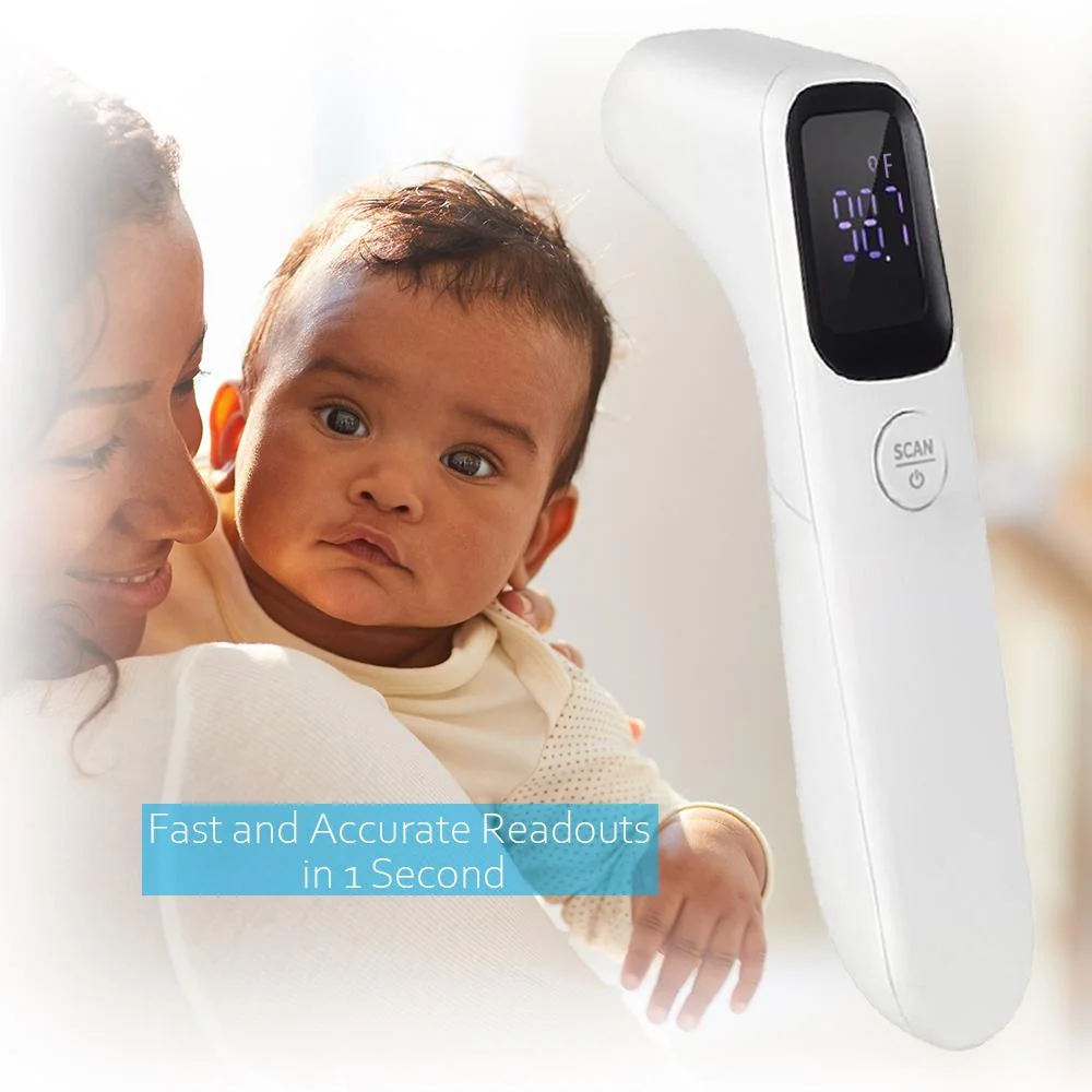 Deco Essentials Wall Mounted Non-Contact Infrared Thermometer and Handheld IR Thermometer - Image 12