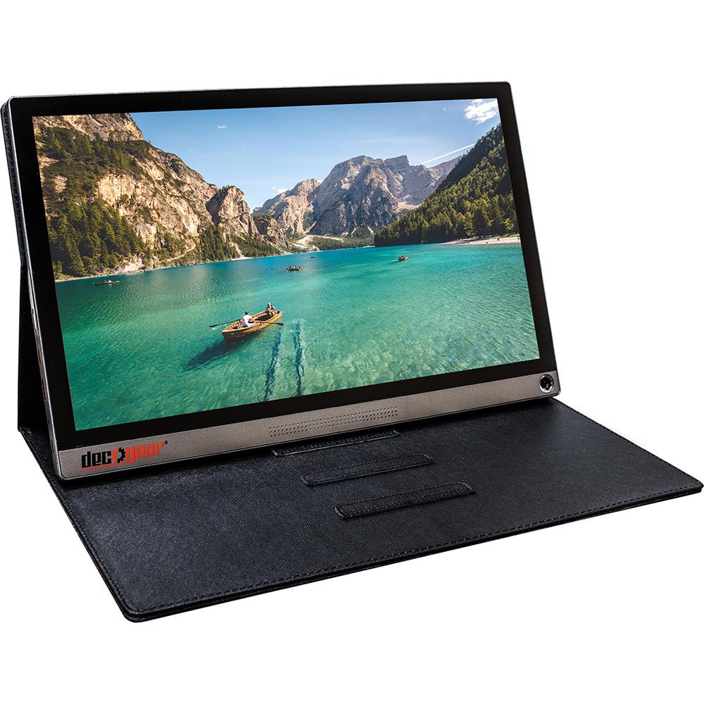 Deco Gear 15.6 Portable screen 1080p IPS Rechargeable Touchscreen; Speakers - Open Box - Image 11