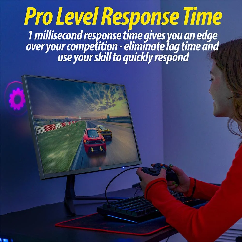 Deco Gear 25" Ultrawide LED TN Gaming Monitor w/ 1 Year Extended Warranty - Image 7