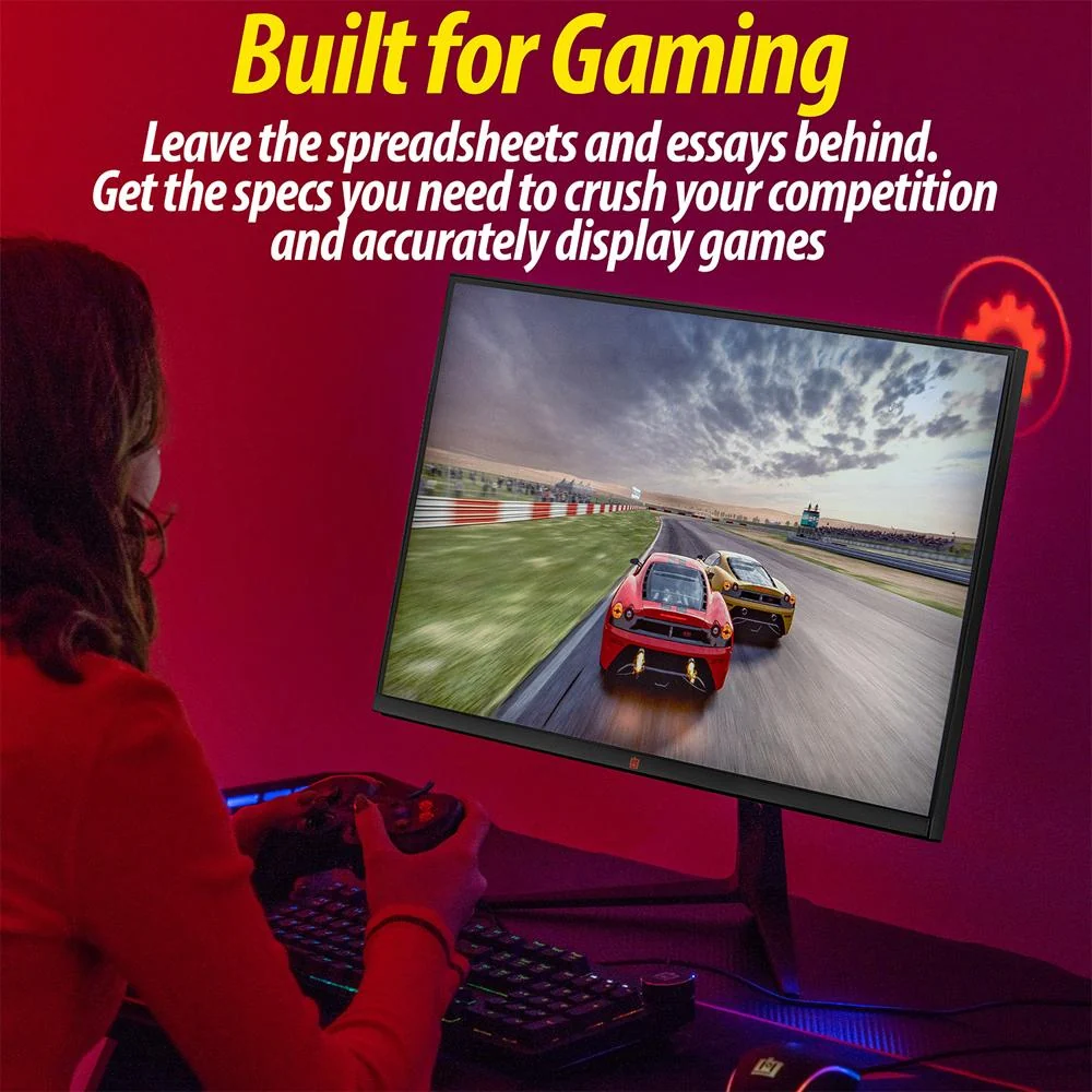 Deco Gear 25" UW LED TN Gaming Monitor Frameless 2 Pack with Extended Warranty - Image 3