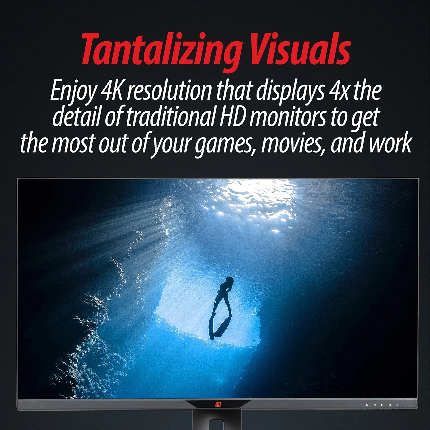 Deco Gear 28" 4K Ultrawide Dual Monitors + Bonus Mechanical Keyboard, Extended Mouse Pad - Image 6