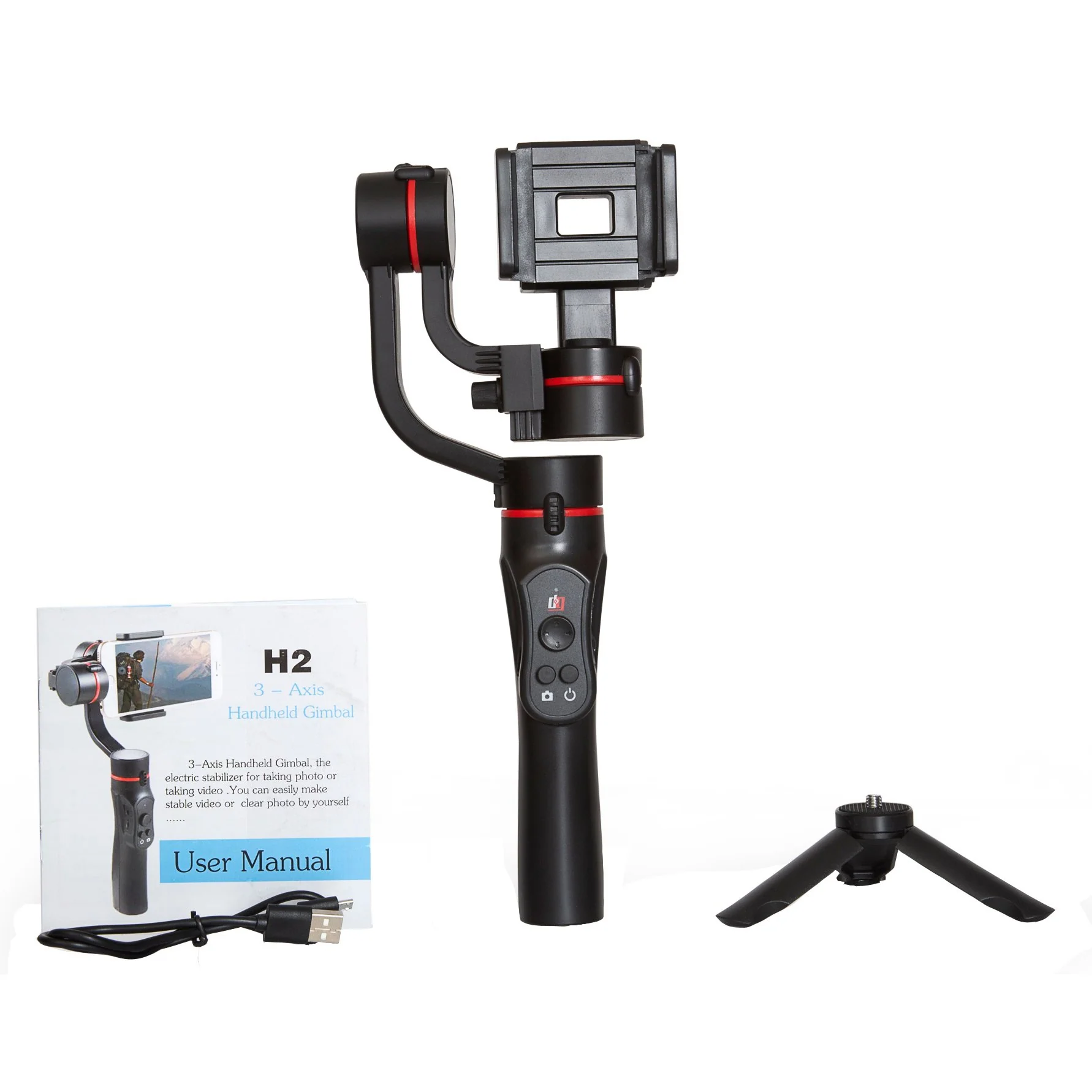 Deco Gear 3-Axis Handheld Phone Gimbal Stabilizer for iOS/Android 64GB Kit - Image 8