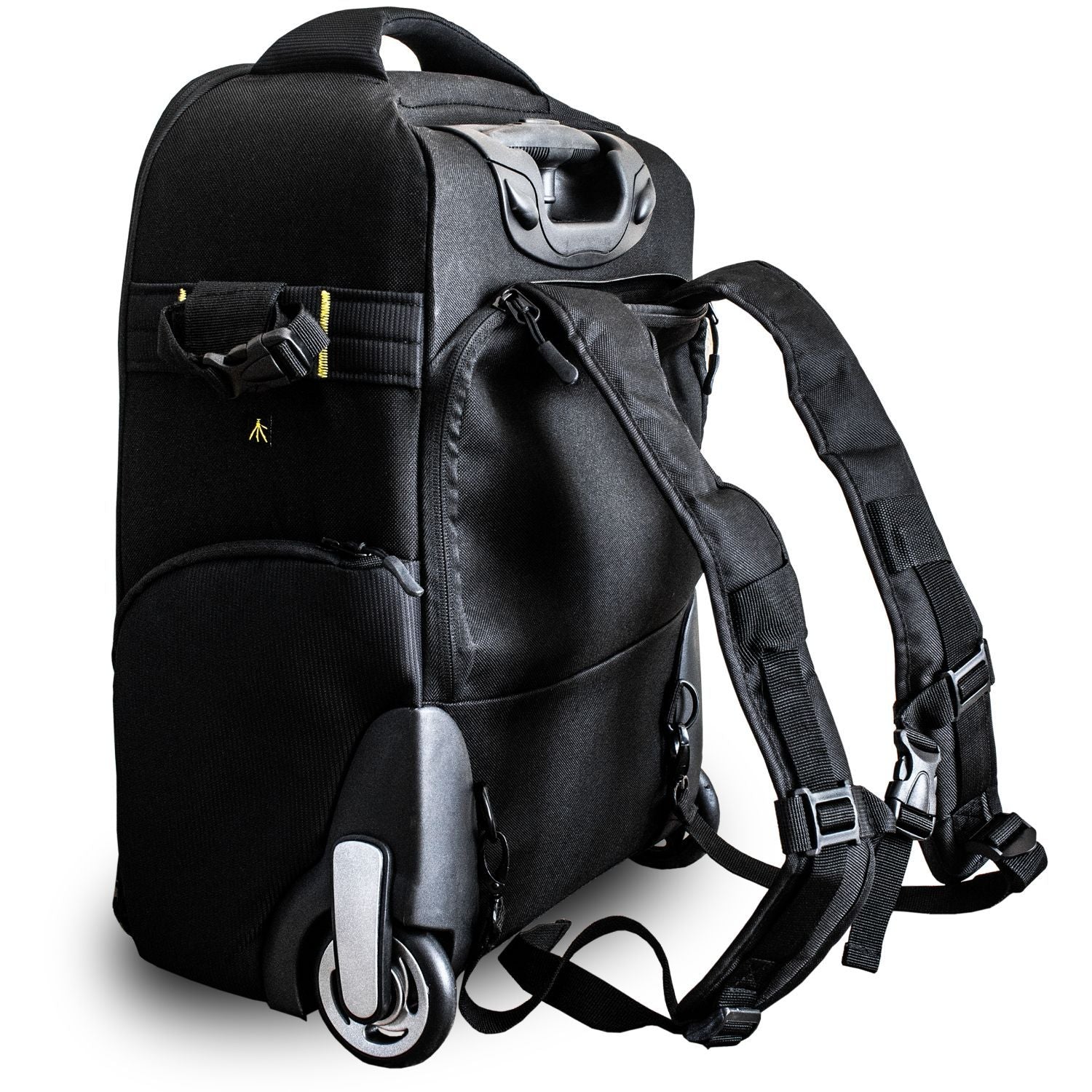 Deco Gear 3-in-1 Travel Camera Case Trolley Backpack with Pro 59" Tripod and Cleaning Kit - Image 15