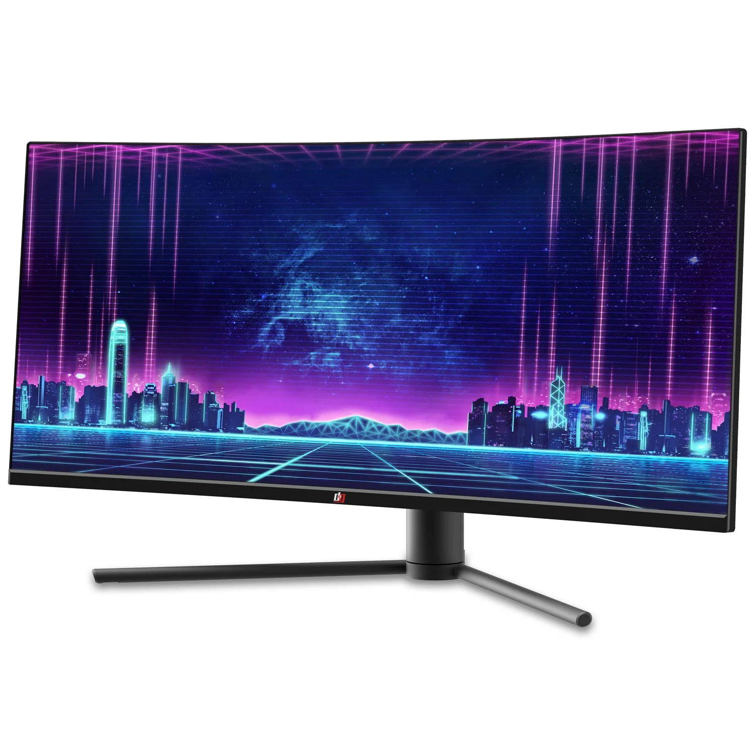 Deco Gear 34" 2560x1080 Color Accurate Curved Monitor with HDR400, 3000:1, 4ms, 2-Pack - Image 3