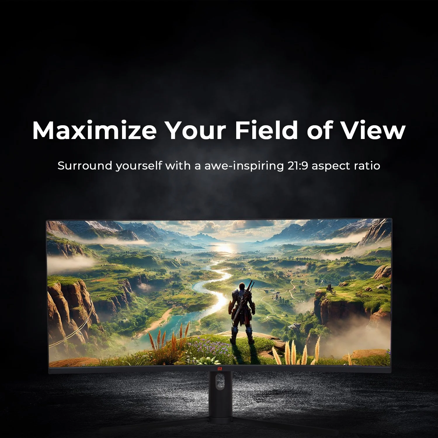 Deco Gear 34" 3440x1440 21:9 Ultrawide Curved Monitor, 180Hz, HDR10, 4000:1 Starter Bundle - Image 3