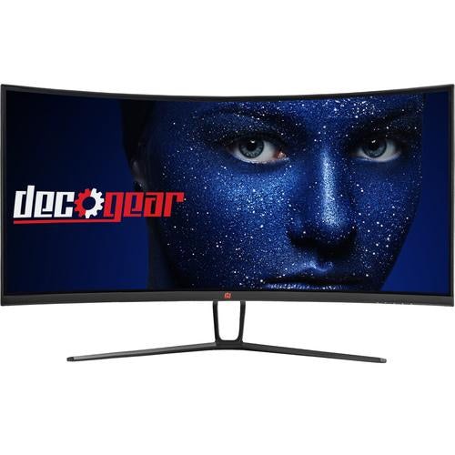 Deco Gear 35" Curved Gaming Ultrawide Monitor, 3440x1440, 120 Hz, 1ms MPRT, USED - Image 5