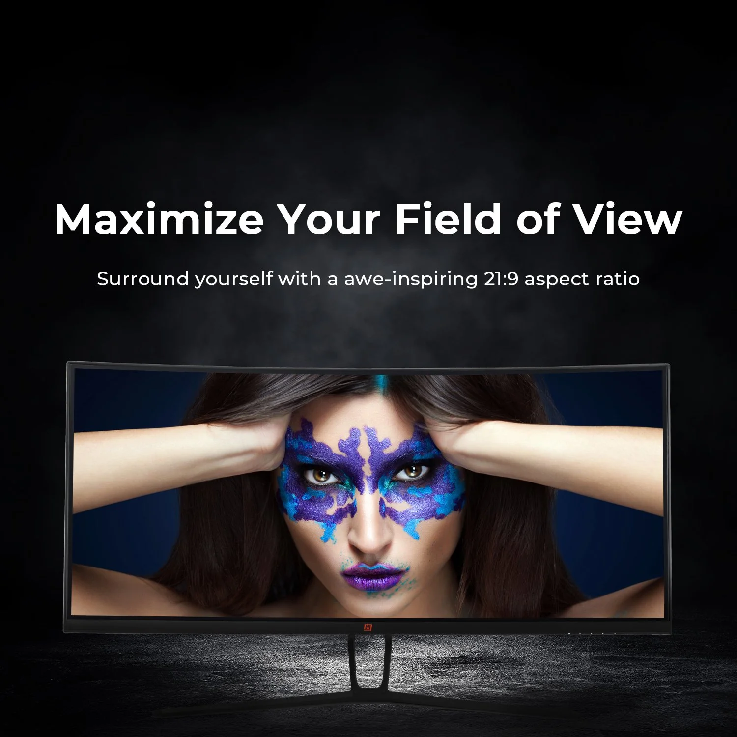 Deco Gear 35" Curved Gaming Ultrawide Monitor, 3440x1440, 120Hz, 1ms, Starter Bundle - Image 4