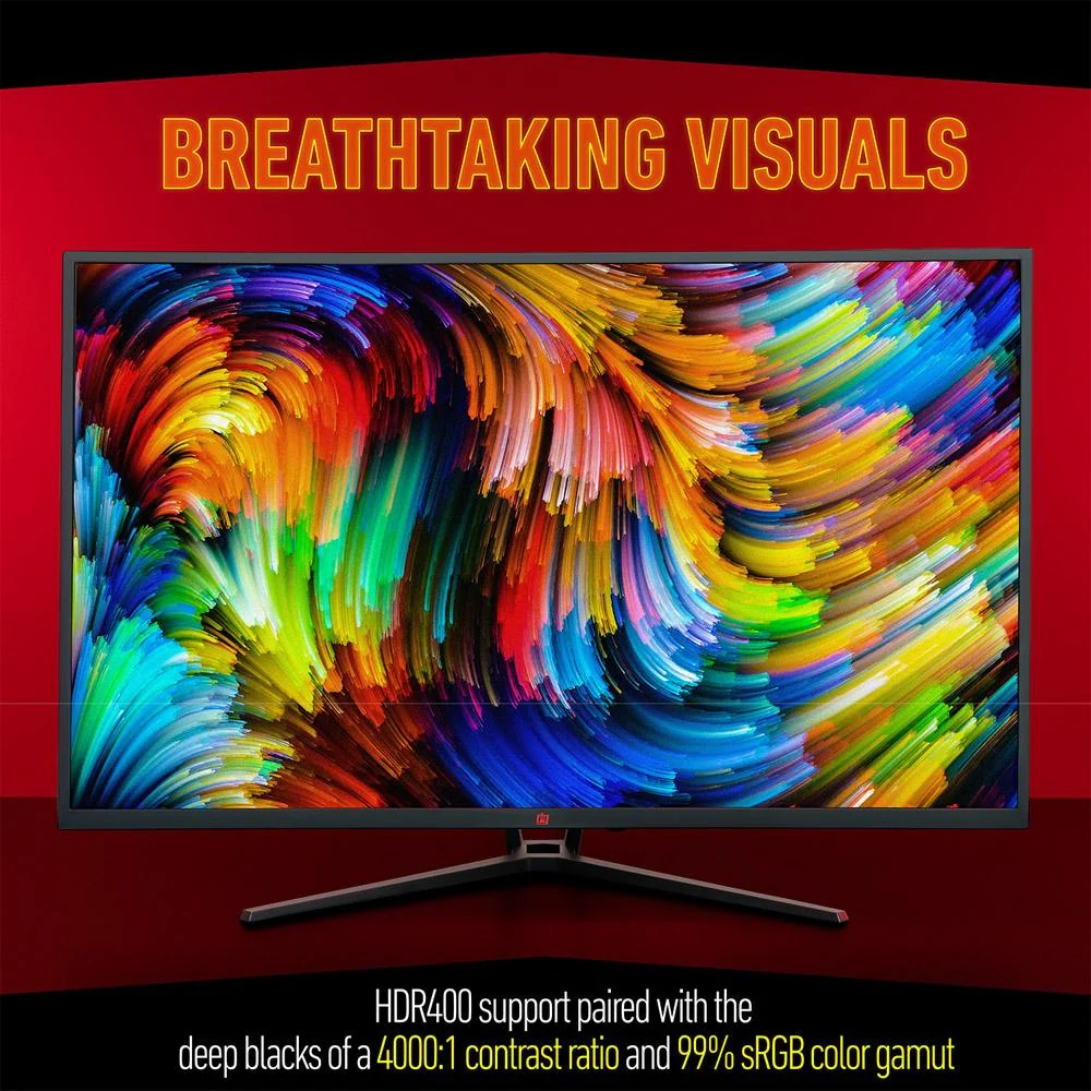 Deco Gear 39" Curved Gaming Monitor w/ 65w PD (Open Box) + 1 Year Warranty Pack - Image 3