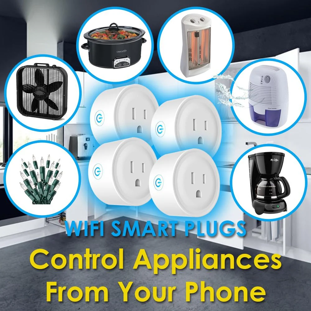 Deco Gear 4 Pack WiFi Smart Plug (Compatible with Amazon Alexa & Google Home) - Image 6