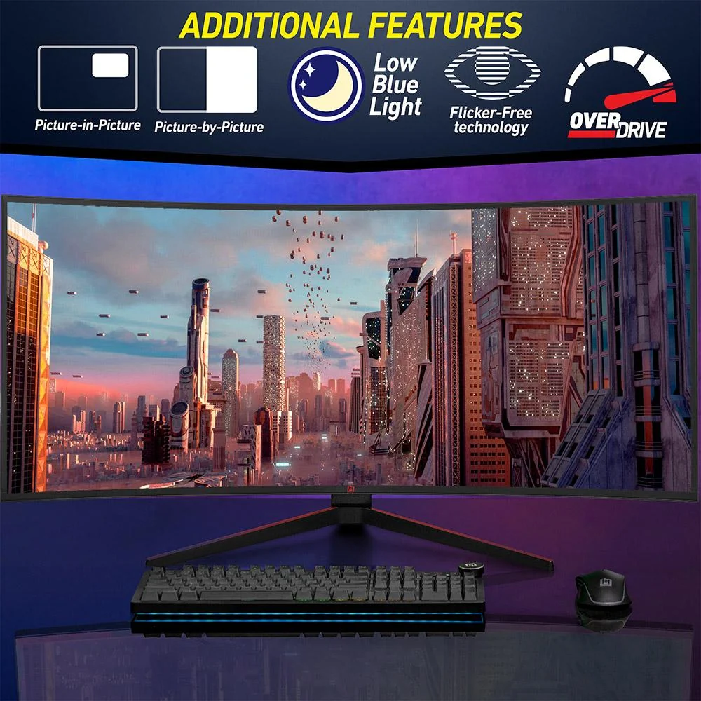 Deco Gear 40" Curved Ultrawide Nano IPS Monitor (Open Box) with 1 Year Warranty - Image 14