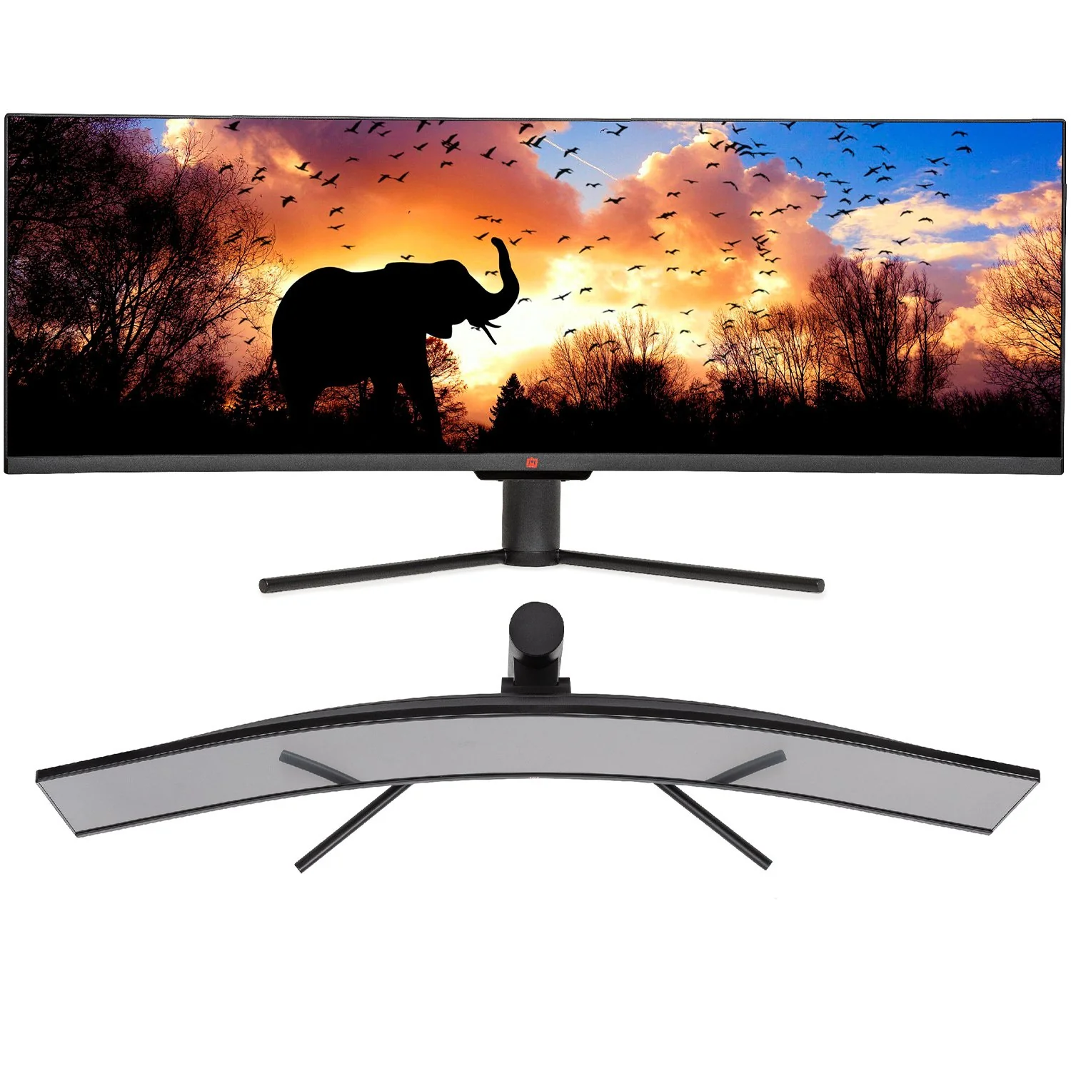 Deco Gear 43" Curved Ultrawide 3840x1200 Gaming Monitor + Mechanical Keyboard + Mouse Pad - Image 6