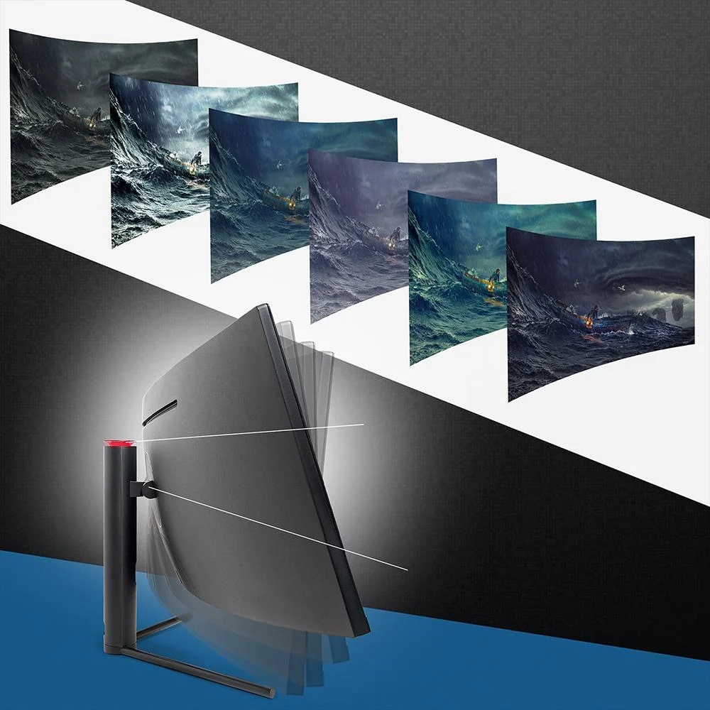 Deco Gear 43" Curved Ultrawide LED 3840x1200 120Hz FreeSync Gaming Monitor - Refurbished - Image 5