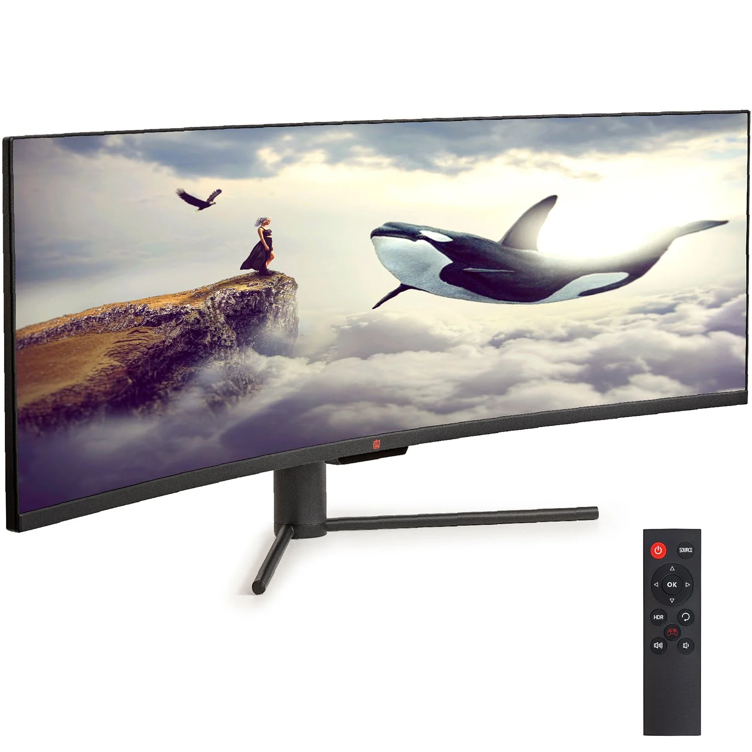 Deco Gear 43" Curved Ultrawide LED 3840x1200 32:10 120Hz FreeSync 4ms Gaming Monitor - Image 3