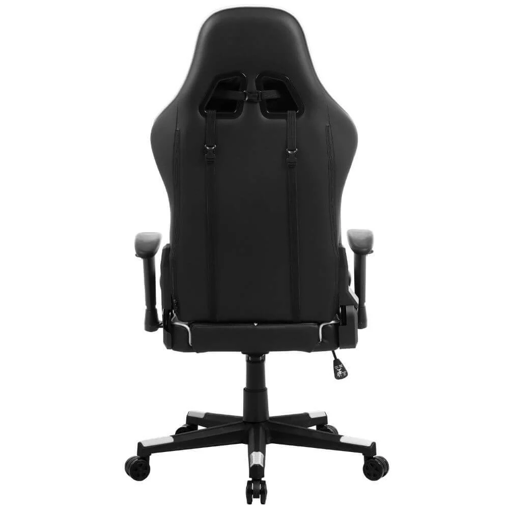 Deco Gear 47" LED Gaming Desk, Carbon Fiber Surface with Gaming Chair (White) Bundle - Image 10