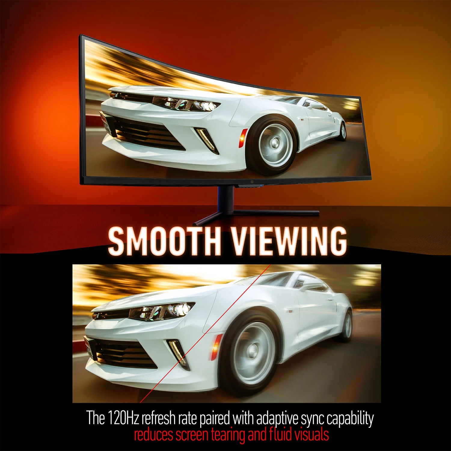 Deco Gear 49" Curved Ultrawide 5K Monitor, 5120x1440, 120Hz, 101% NTSC - Open Box - Image 8