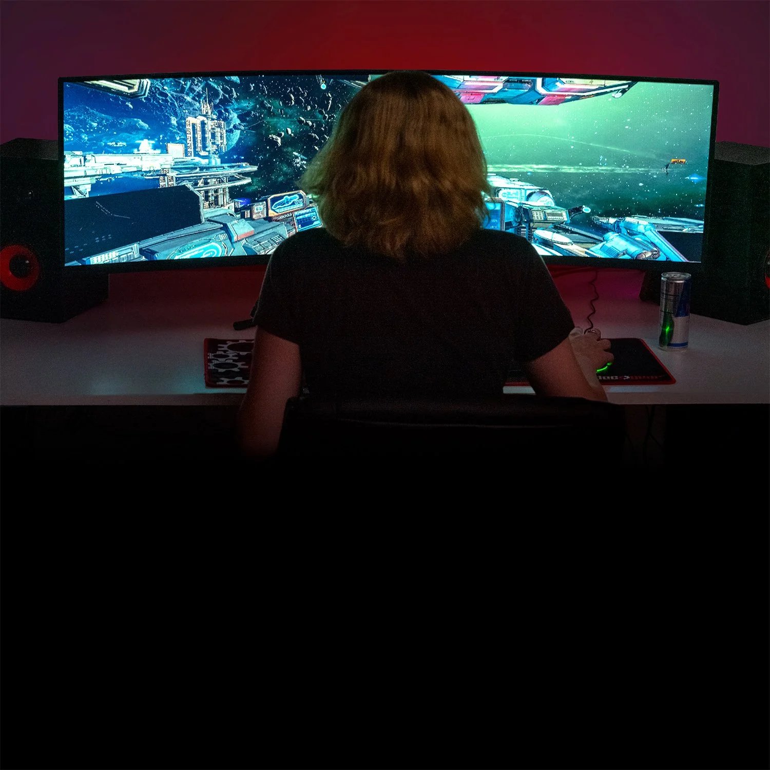 Deco Gear 49" Curved Ultrawide LED 3840x1080 HDR400 FreeSync Gaming Monitor - Refurbished - Image 4