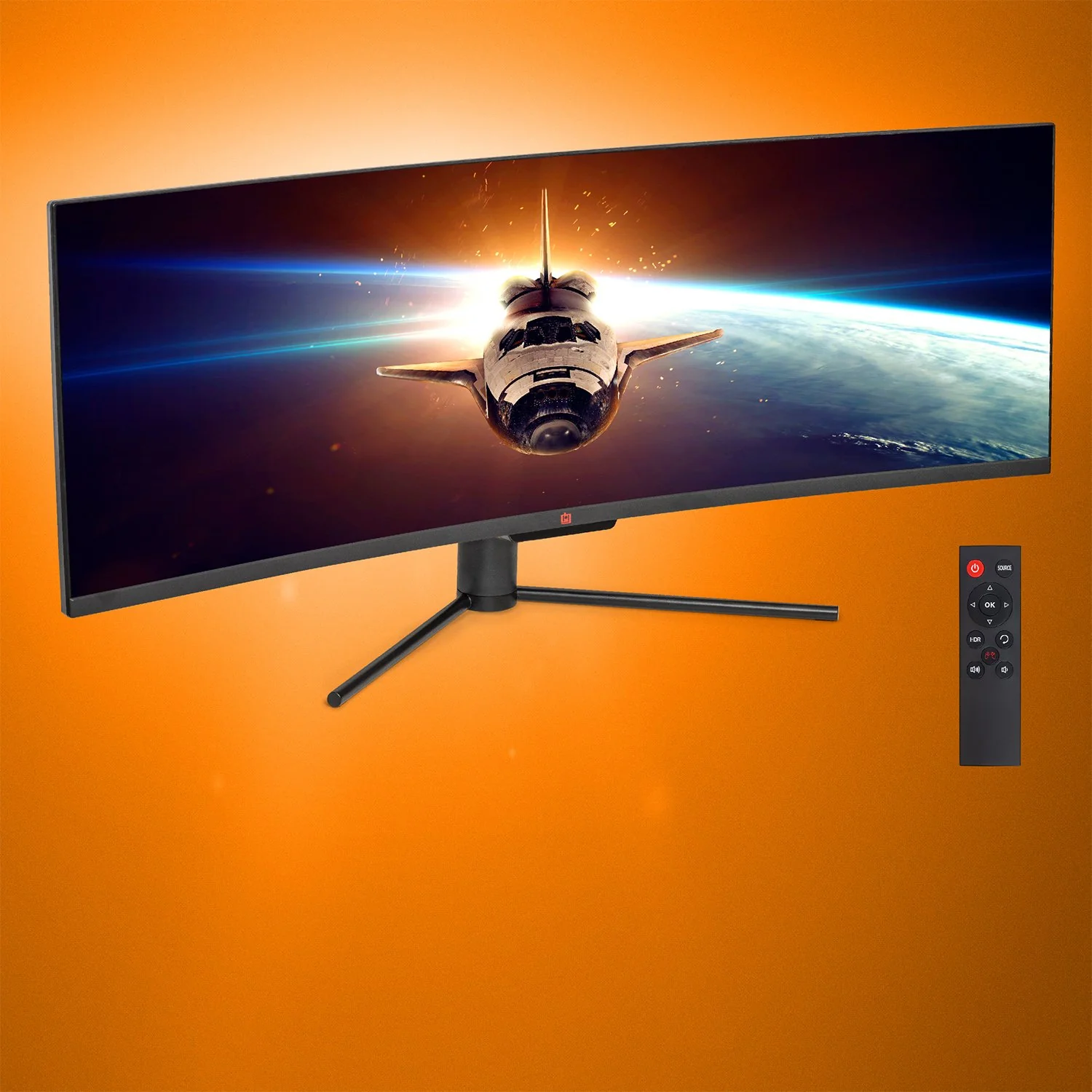 Deco Gear 49" Curved Ultrawide LED 3840x1080 HDR400 FreeSync Gaming Monitor - Refurbished - Image 6