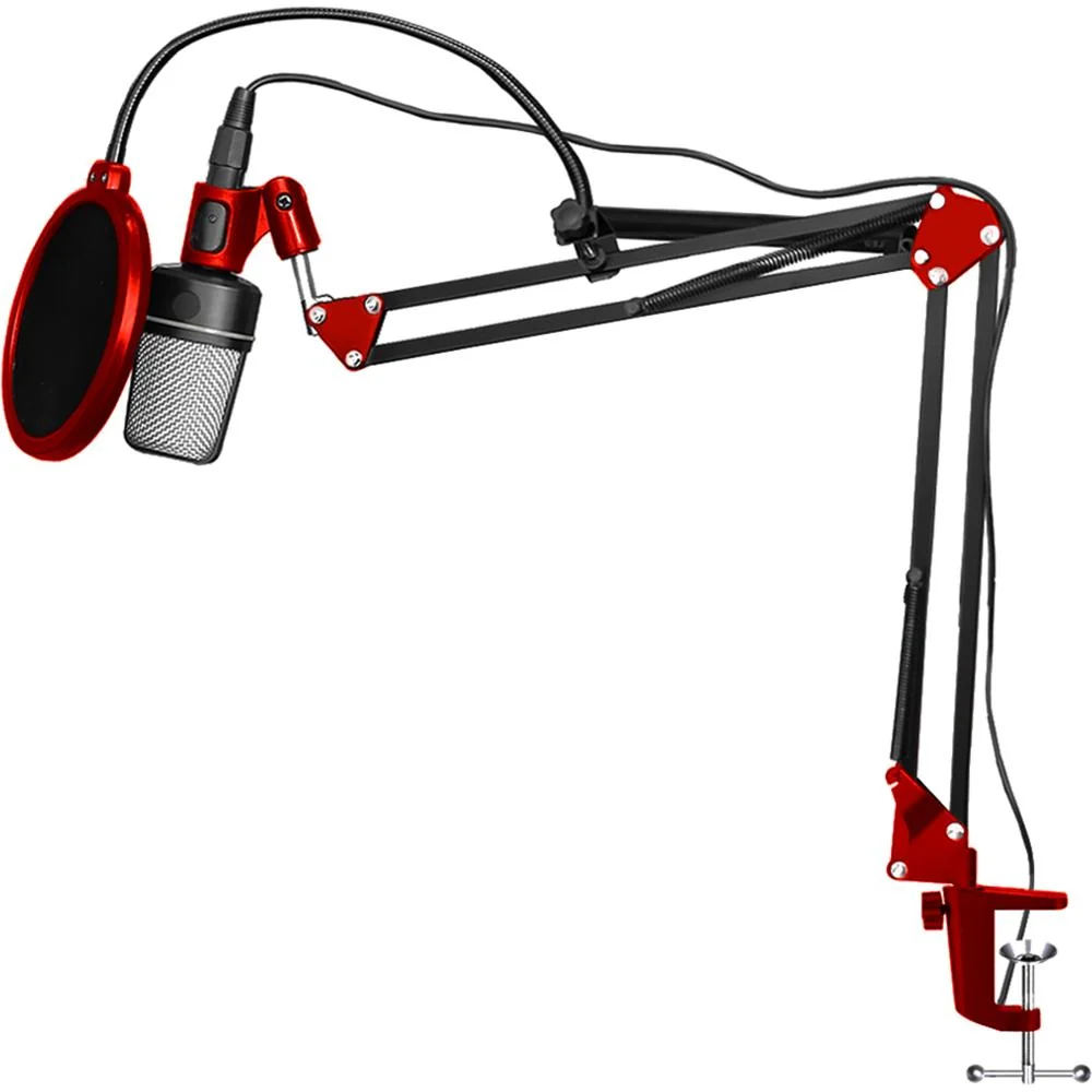 Deco Gear Adjustable Microphone Suspension Boom Scissor Arm Stand Open Box - Image 5