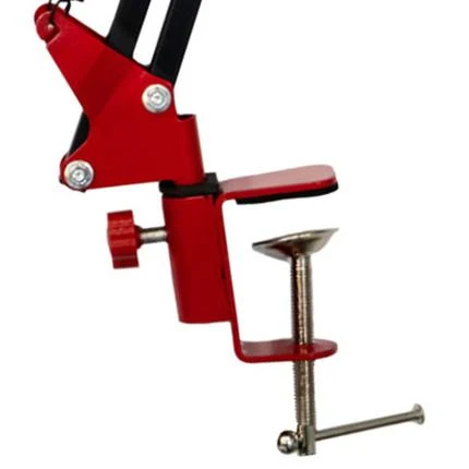 Deco Gear Adjustable Microphone Suspension Boom Scissor Arm Stand with Microphone Clip - Image 5