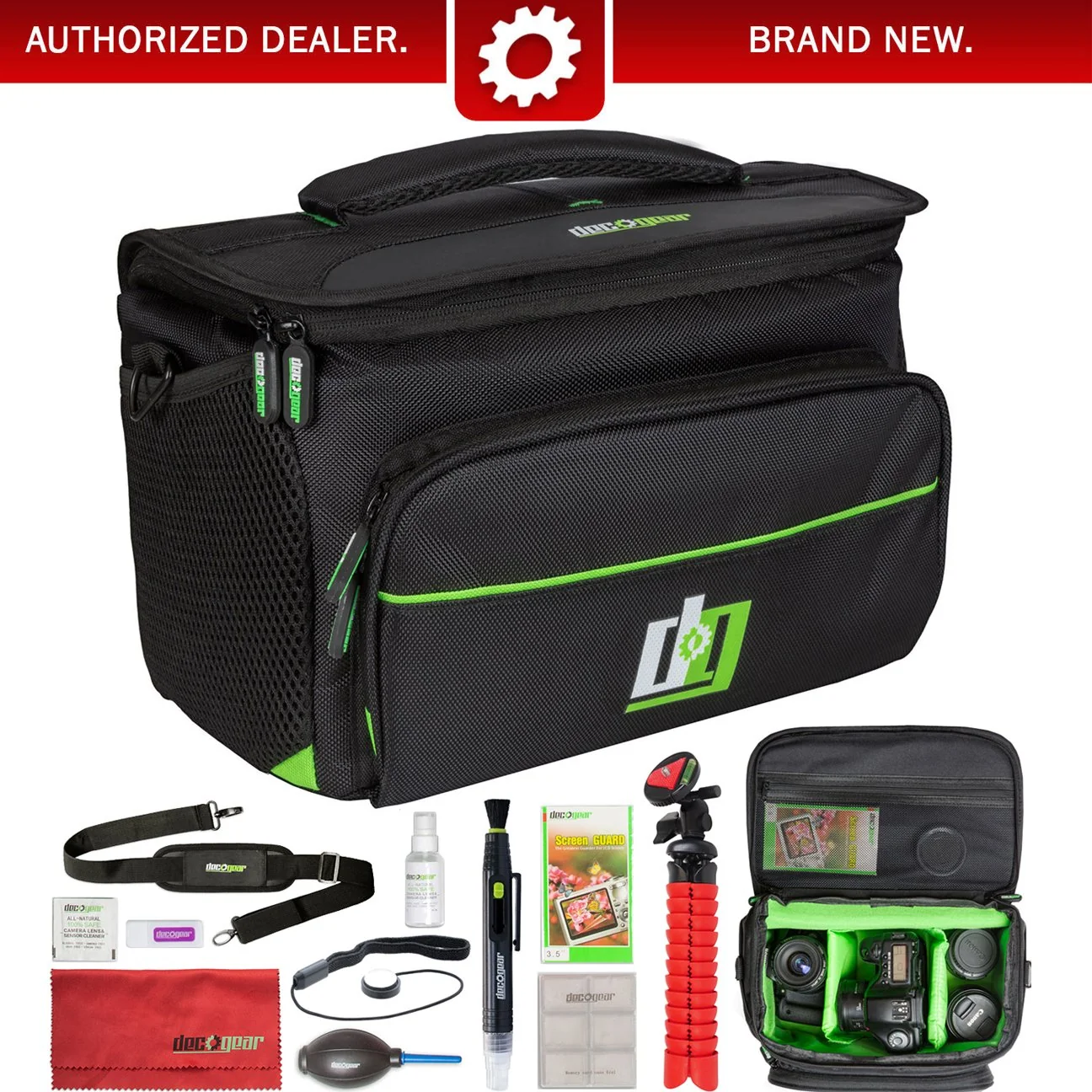 Deco Photo Camera Bag for DSLR and Mirrorless Cameras (Medium) - Image 10