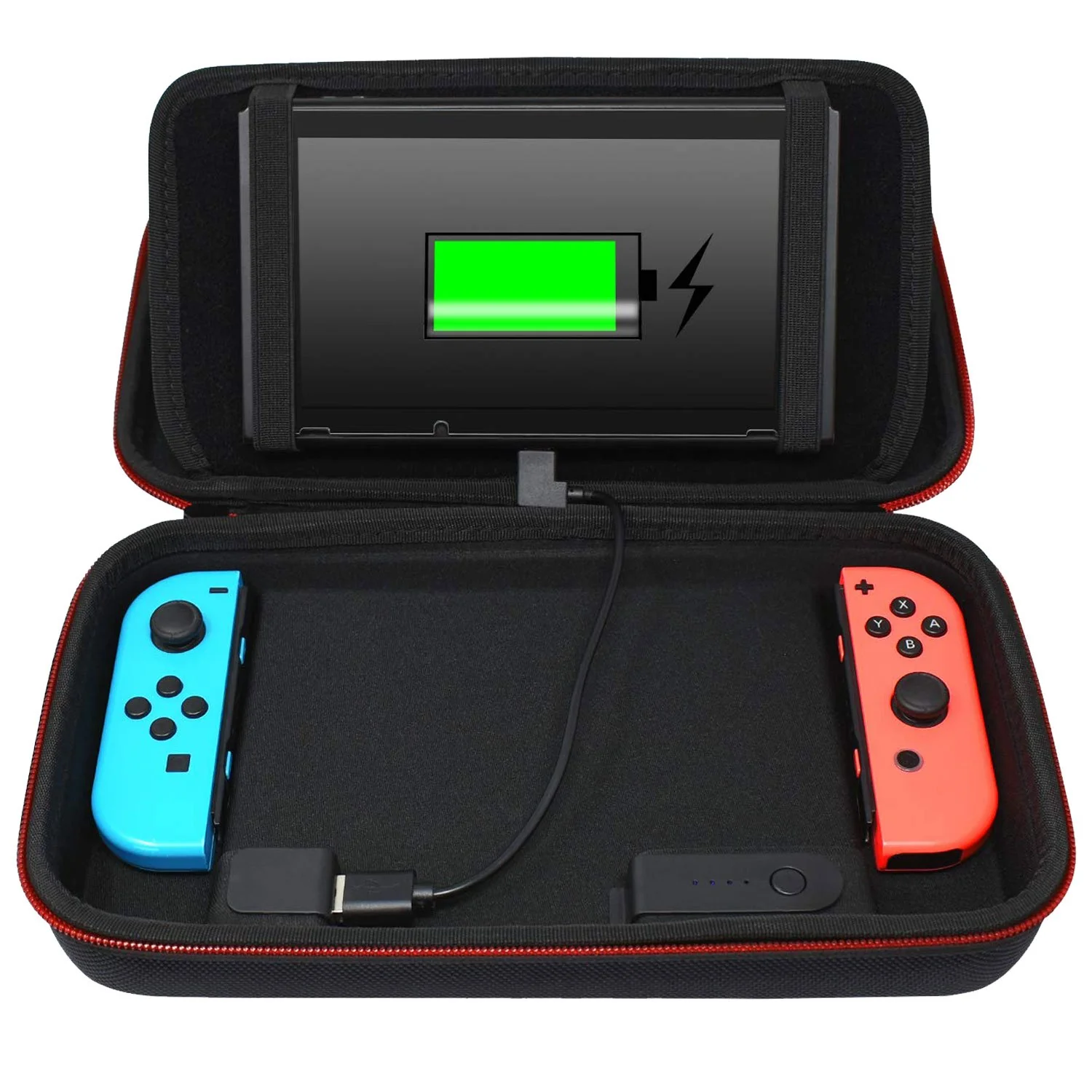 Deco Gear Charging Case for Switch with Built-in Stand + 10000mAh Rechargeable Battery - Image 2