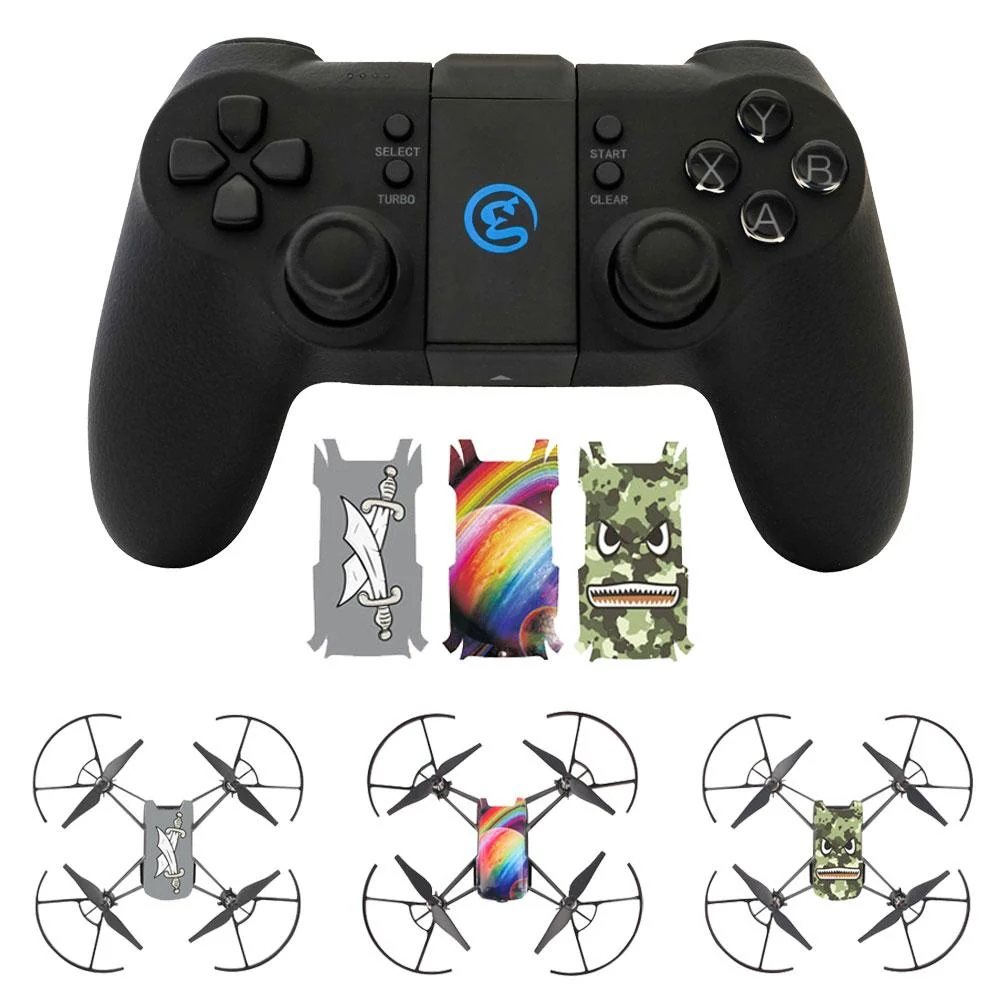 Deco Gear DJI Tello Drone Remote Control w/Case,3-Pk Skin Decals,&Spare Battery - Image 13