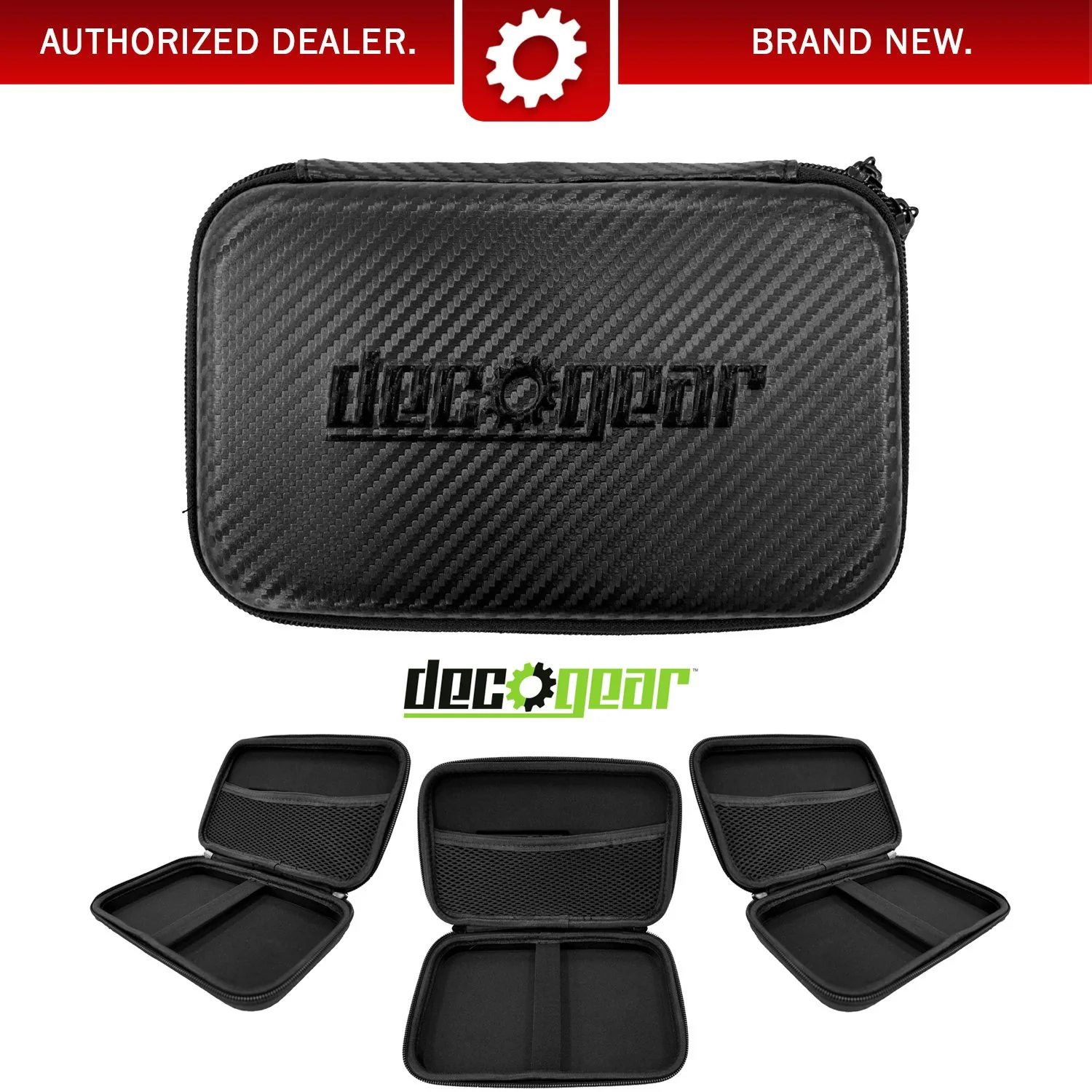 Deco Gear Hard EVA Case with Zipper for Tablets and GPS - 7 Inch - Image 10