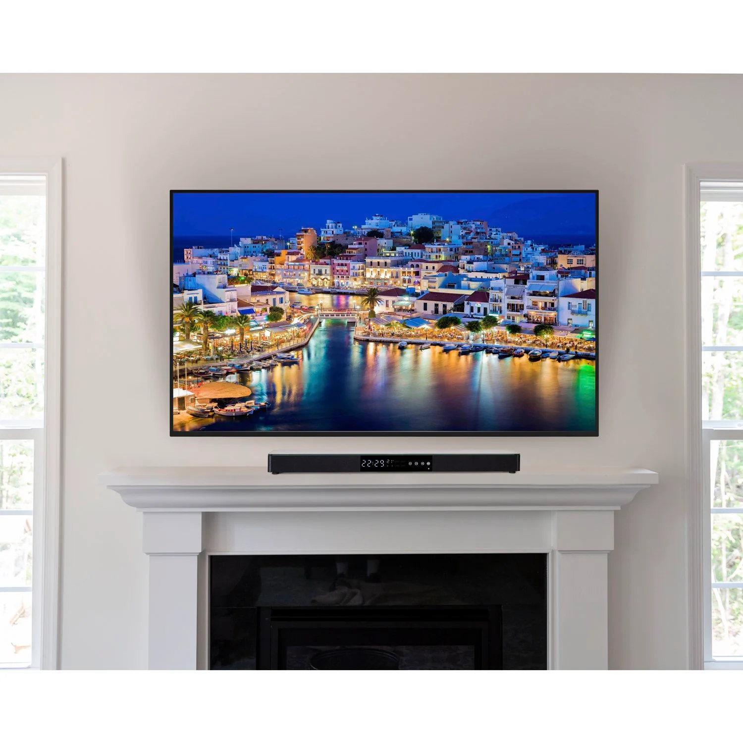 Deco Gear Home Theater Surround Sound 31" Soundbar Wireless + Large Top Media Shelf Bundle - Image 13