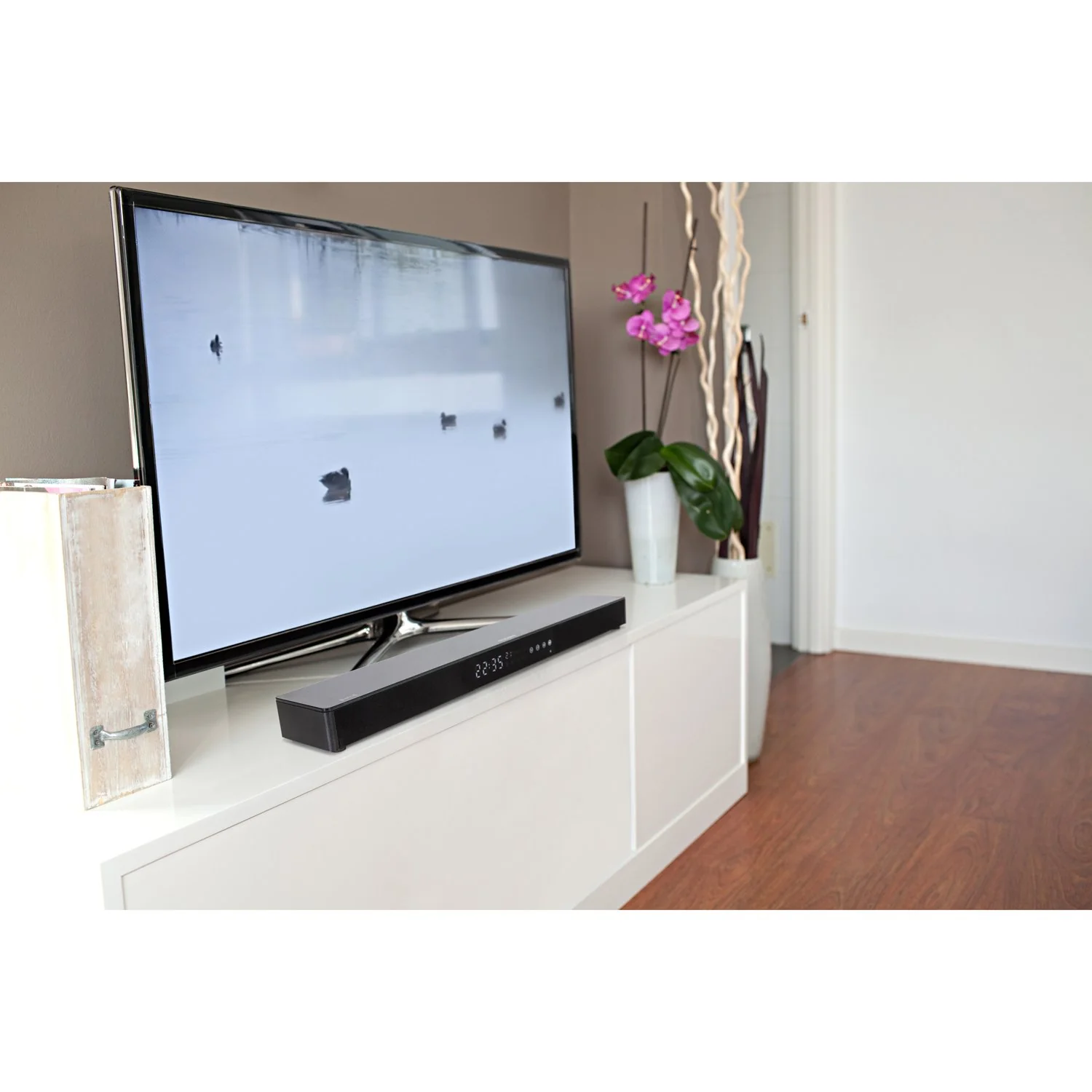 Deco Gear Home Theater Surround Sound 31" Soundbar Wireless + Large Top Media Shelf Bundle - Image 16