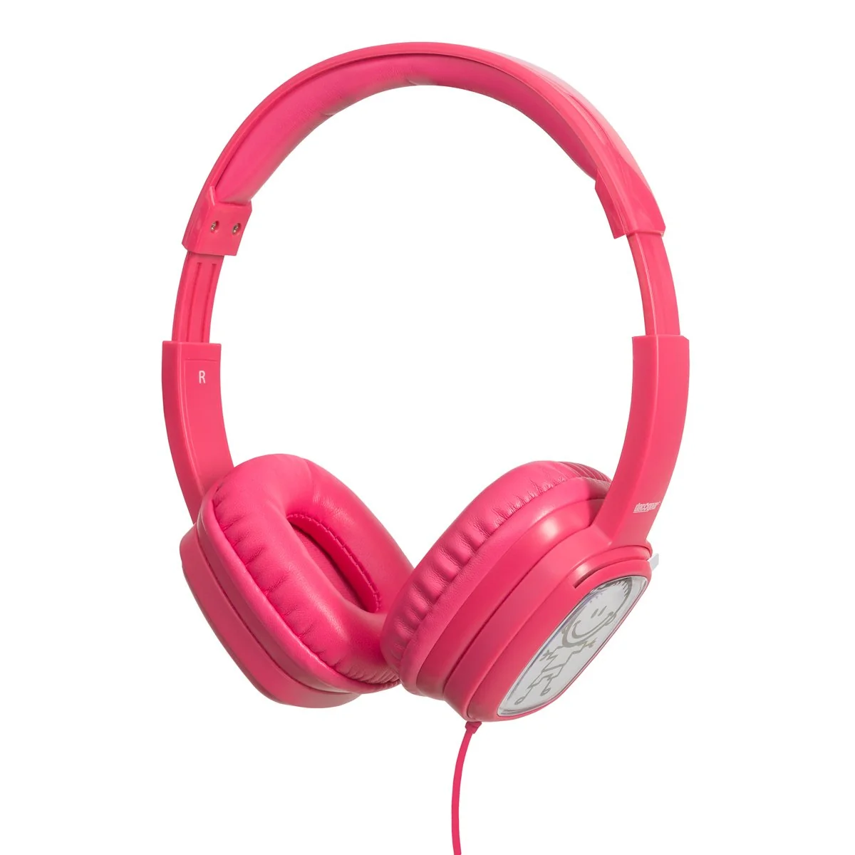 Deco Gear Kids' Over-Ear Pink Customizable Doodle Headphones with Safe Ears Volume Limiter - Image 8