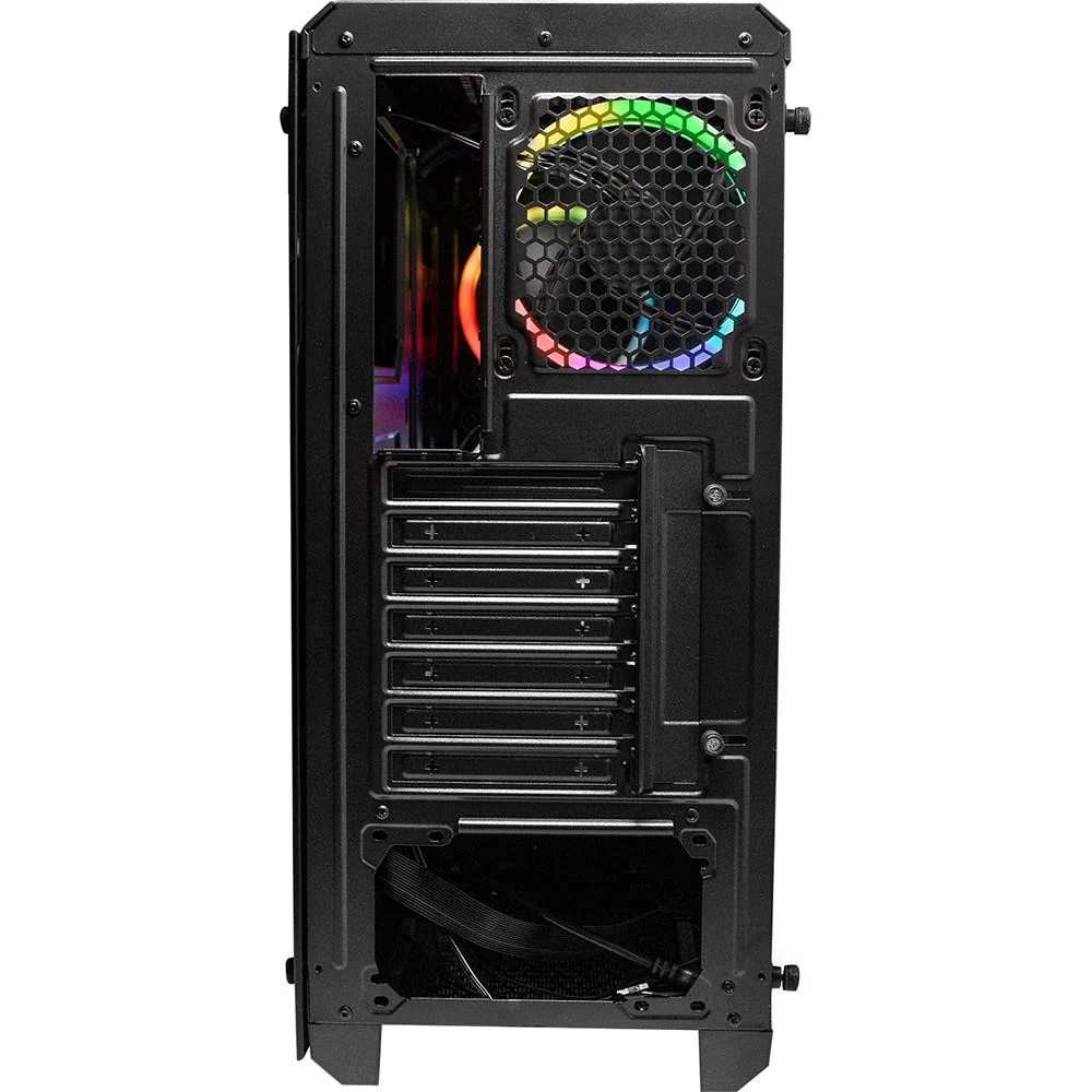 Deco Gear Mid-Tower PC Gaming Computer Case Full Tempered Glass and LED Open Box - Image 5