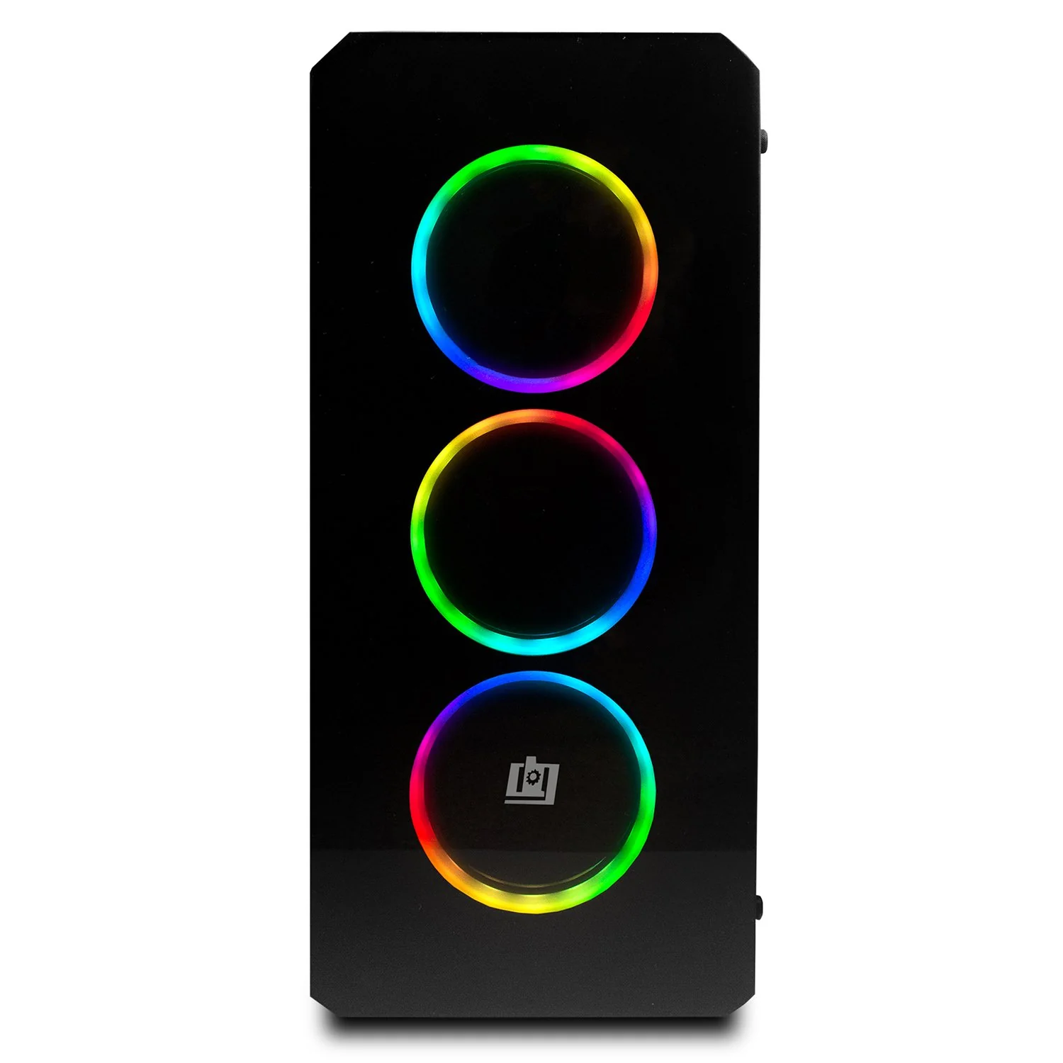 Deco Gear Mid-Tower PC Gaming Computer Case w/ Keyboard & Mouse Gel Memory Foam Wrist Pads - Image 9