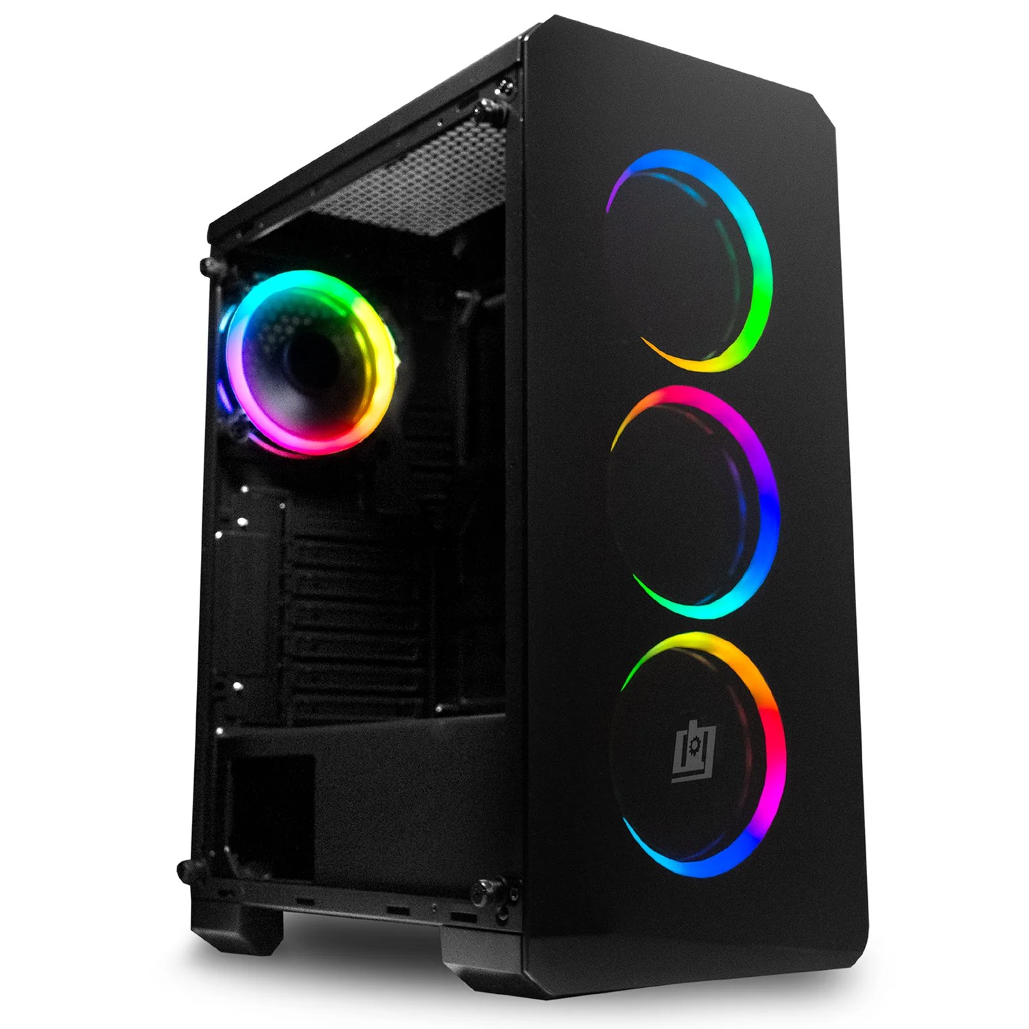 Deco Gear Mid-Tower PC Gaming Computer Case w/ Razer Thresher Tournament Wired Headset - Image 14