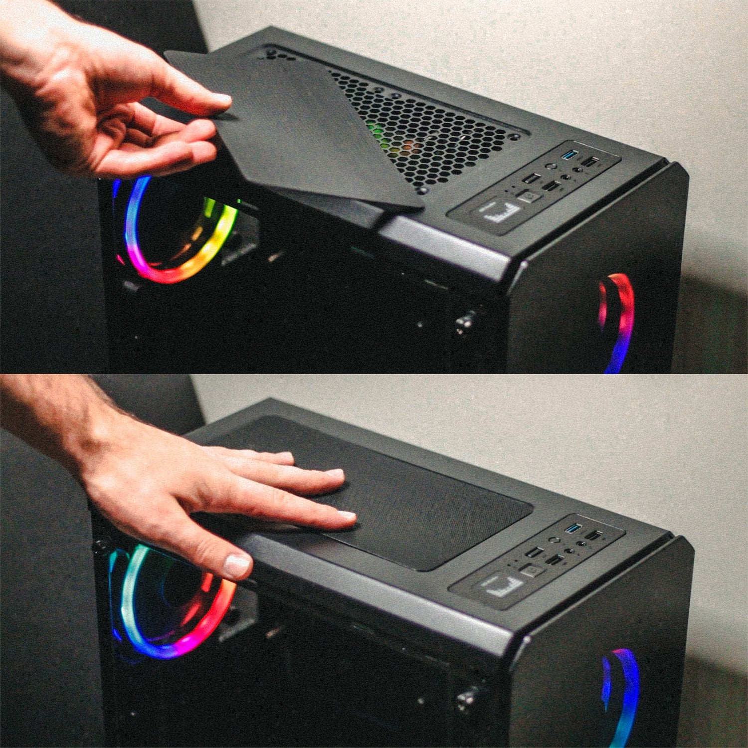 Deco Gear Mid-Tower PC Gaming Computer Case w/ Razer Thresher Tournament Wired Headset - Image 18