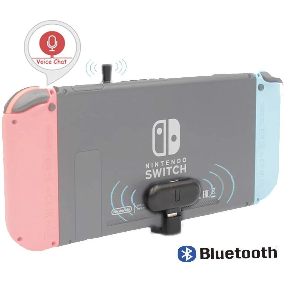 Deco Gear Nintendo Switch Accessory Kit with Bluetooth Adapter, Case, and Charging Dock - Image 15