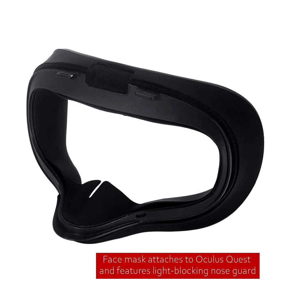 Deco Gear Oculus Quest 2 VR Essentials Bundle with Hard Case, Controller Grips, Face Mask - Image 15