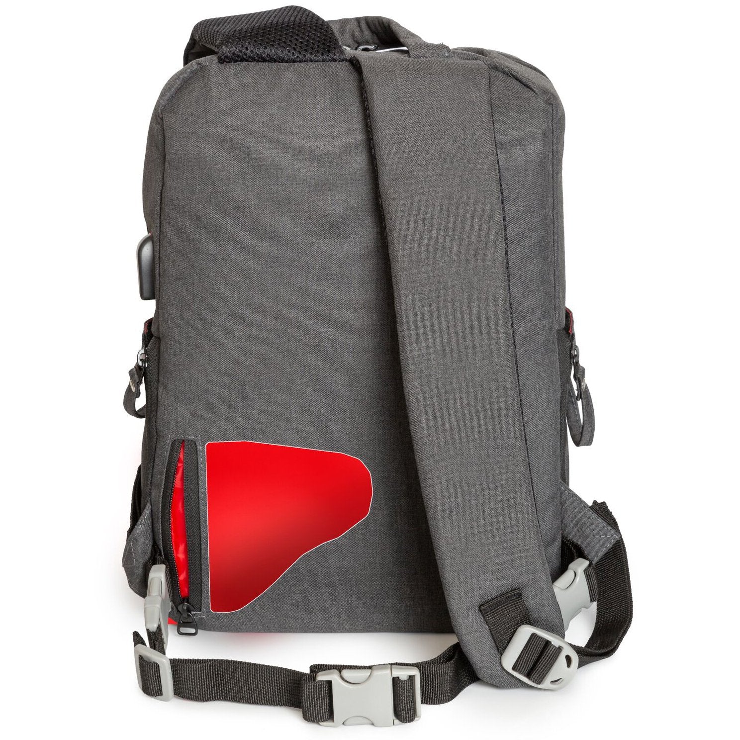 Deco Photo Photo and Video Backpack for Mirrorless and DSLR Cameras and Drones (Dark Grey) - Image 3