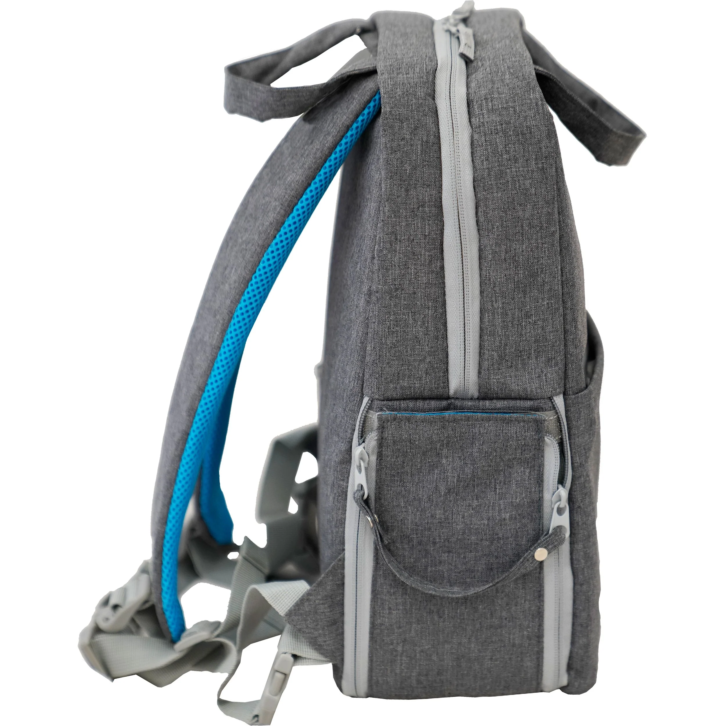 Deco Photo Photo and Video Backpack for Mirrorless and DSLR Cameras and Drones (Grey) - Image 3